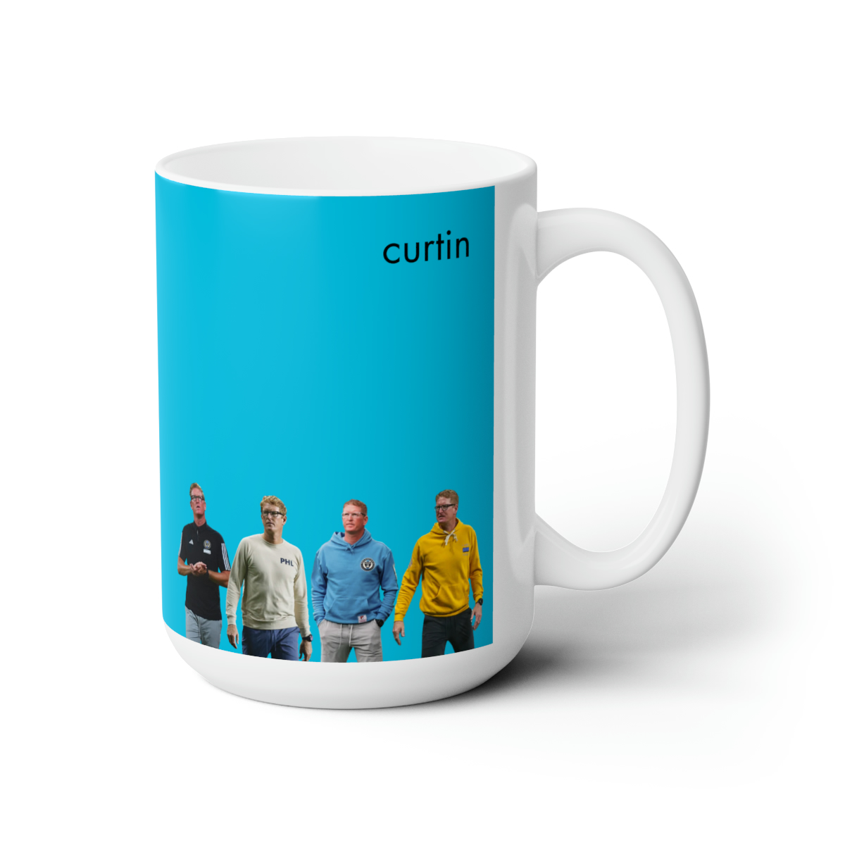 Jim Curtin Blue Album Ceramic Mug 15oz