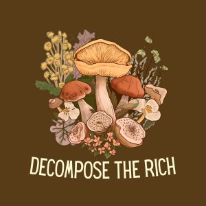 Decompose the Rich! sticker